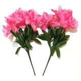 Artificial Iris Plant with Pink Flowers - 34cm