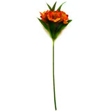 Artificial Alstroemeria Flower Spray Orange 47cm