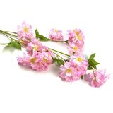 Artificial Apple Blossom Branch With Light Pink Faux Flowers