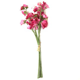 Artificial Sweet Pea Flower Bundle 43cm - Pink