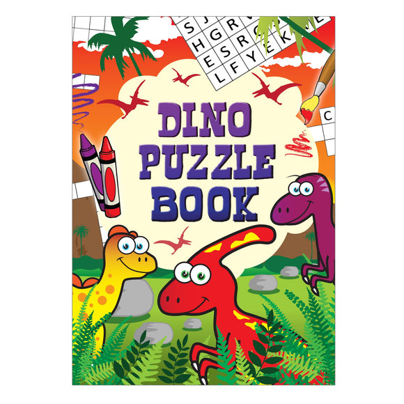 Dinosaur Puzzle Book