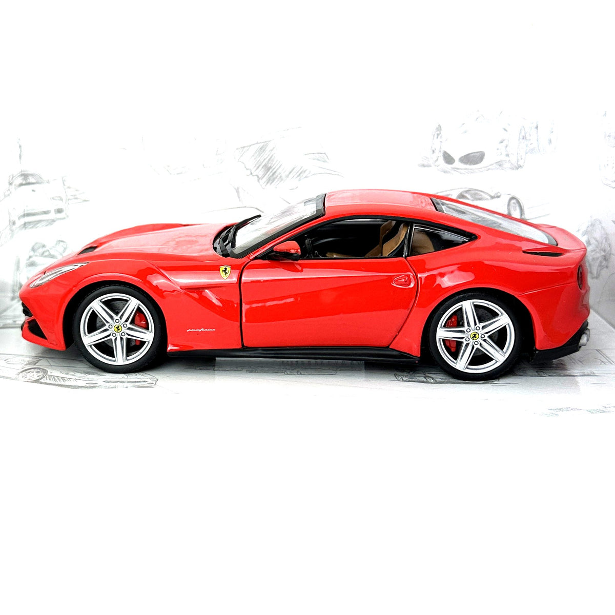 1 24 Diecast Ferrari F12 Berlinetta Scale Model