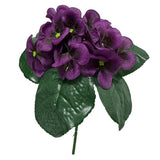 Artificial African Violet Plant 20cm