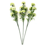 Artificial Carnation Flower Stem 58cm Lime Green