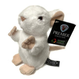 13cm Mouse Soft Toy - Choose Brown or White