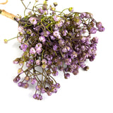 Artificial Gypsophila Purple Flower Bundle 33cm