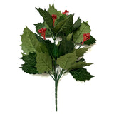 Artificial Holly Berry Bush