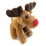 Red Nose Reindeer 14cm Soft Toy