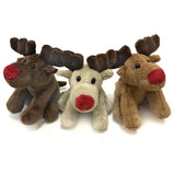 Red Nose Reindeer 14cm Soft Toy