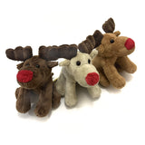 Red Nose Reindeer 14cm Soft Toy