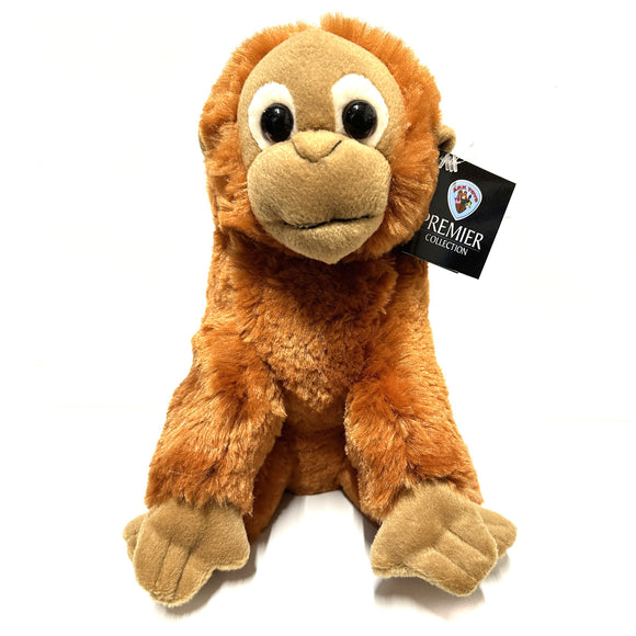 26cm Orangutan Soft Cuddly Toy Stuffed Animal