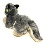 50cm Laying Wolf Cuddly Toy