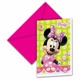 288 Packs of Minnie Mouse Party Invitations - Clearance Wholesale