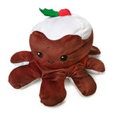 30cm Christmas Reversible Octopus Soft Toy