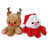 30cm Christmas Reversible Octopus Soft Toy