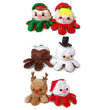 30cm Christmas Reversible Octopus Soft Toy