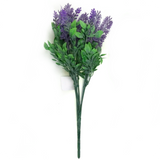 Artificial Lavender Plant with faux purple flowers