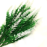 Artificial Heather Plant with White Flowers - 30cm