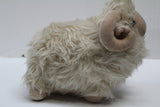 25cm Standing Highland Woolly Ram Sheep Soft Toy - Choice of Colour