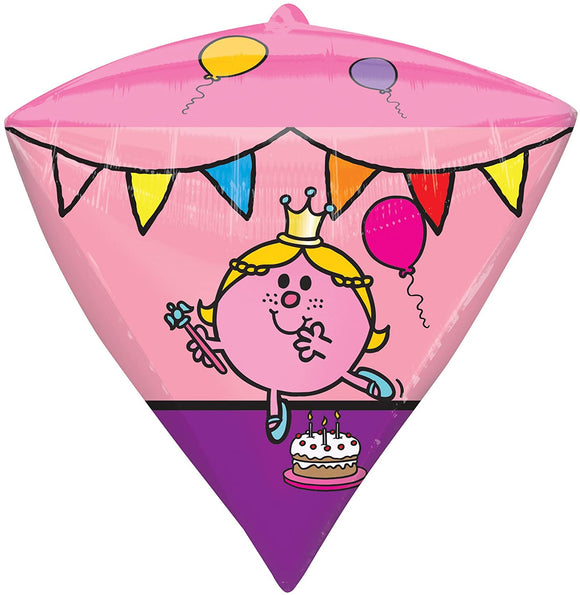 Mr Men Little Miss Diamondz Foil Party Balloon Decoration