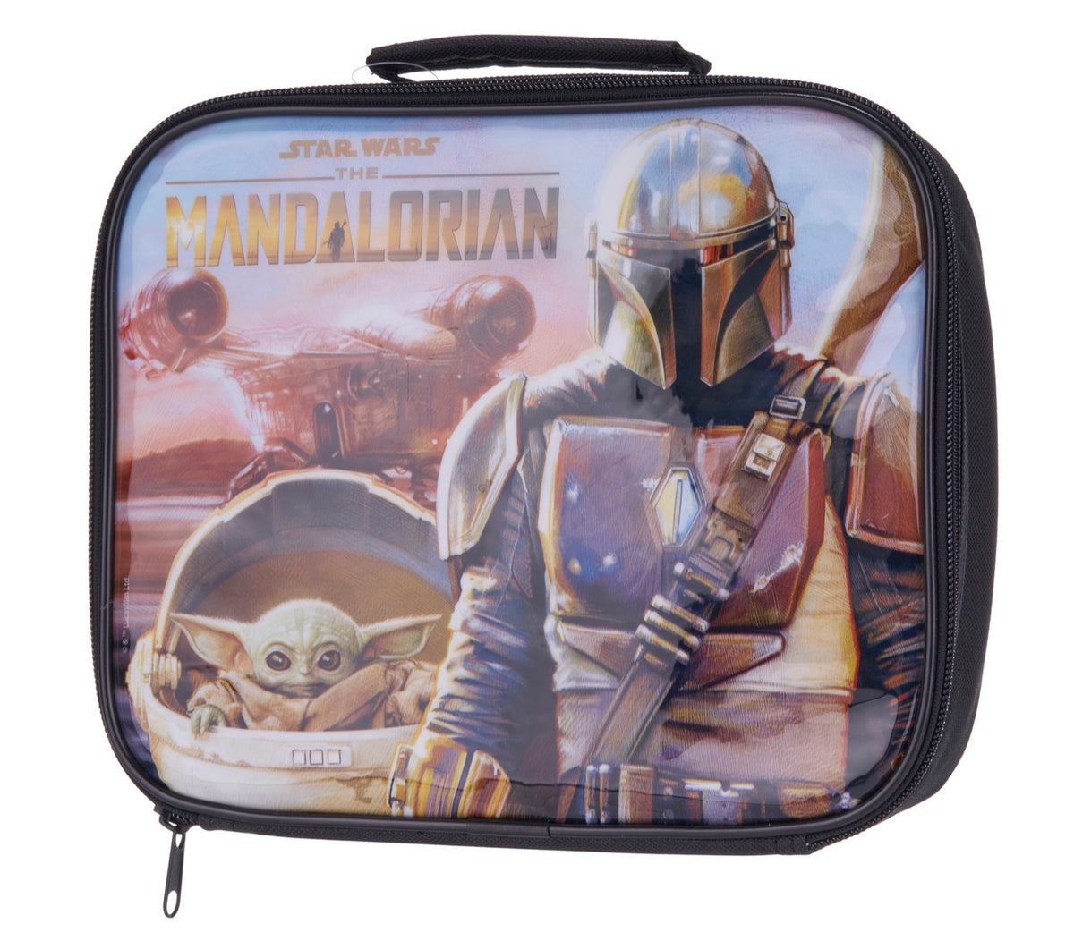 Star Wars The Mandalorian Insulated Bag Lunch Box Blue Frog Toys