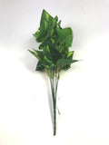Artificial Pothos Bush 33cm with Variegated Leaves