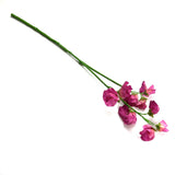 Artificial Sweet Pea Flower Spray 48cm - Dark Pink