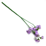 Artificial Sweet Pea Flower Spray 48cm - Lilac