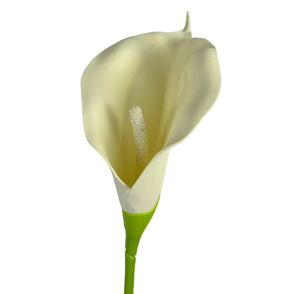 Artificial Calla Lily Cream Flower Stem 62cm