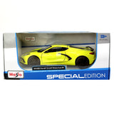 1:24 Diecast 2020 Chevrolet Corvette C8 Stingray Coupe Z51 Scale Model