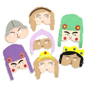 Cinderella Storytime Children's Mask Set