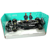 1:43 Diecast F1 Mercedes W14 2023 Hamilton Scale Model