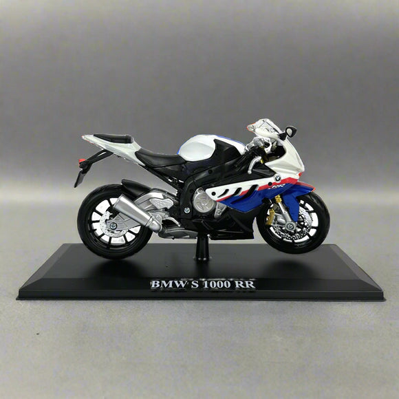 Diecast BWM S 1000 RR Motorcycle Scale Model