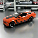 Diecast Ford Mustang Boss 302 Scale Model Toy Car