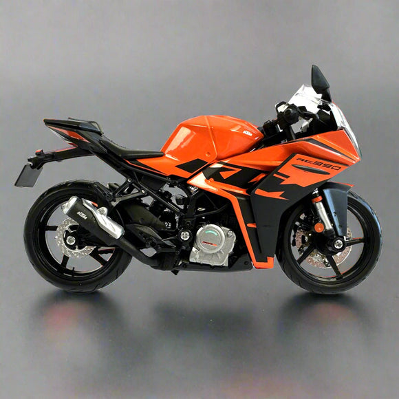 Diecast KTM RC 390 Motorcycle Scale Model