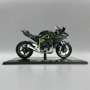Diecast Kawasaki Ninja H2 R Scale Model Motorcycle
