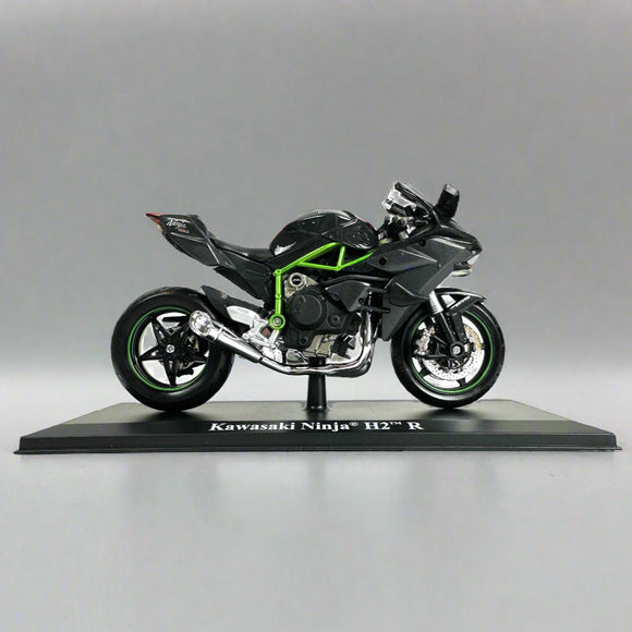 Diecast Kawasaki Ninja H2 R Scale Model Motorcycle