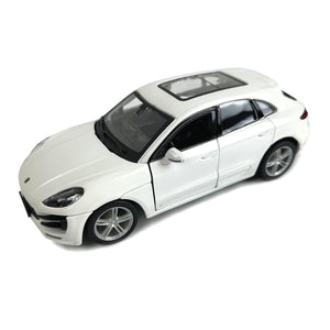 Diecast Porsche Macan Scale Model White