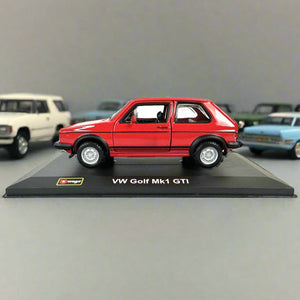 Diecast Volkswagen Golf Mark 1 GTI Scale Model Red