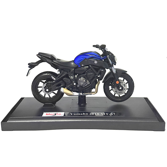 Diecast Yamaha 2018 MT-07 Scale Model