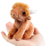 Set of 3 Little 10cm Highland Cow Soft Toys