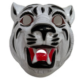 3D Plastic White Tiger Mask