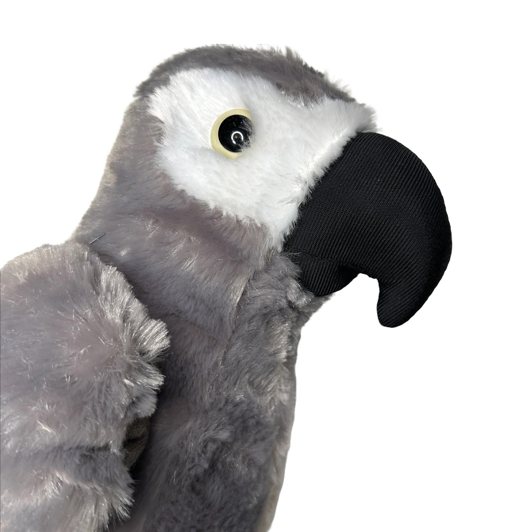 30cm African Grey Parrot Soft Toy Animals Blue Frog Toys