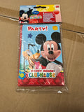 288 Packs of Mickey Mouse Party Invitations - Clearance Wholesale