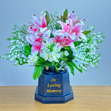 Memorial Grave Vase - In Loving Memory