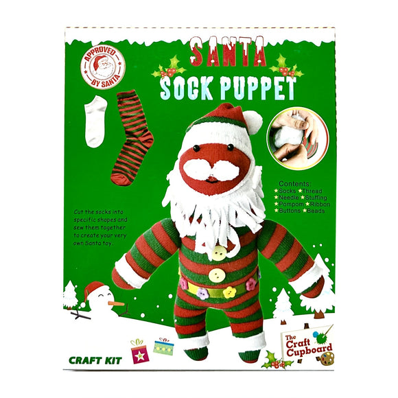 Make Your Own Santa Sock Toy