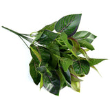 Artificial Rose Leaf Foliage Bush 37cm