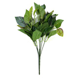 Artificial Rose Leaf Foliage Bush