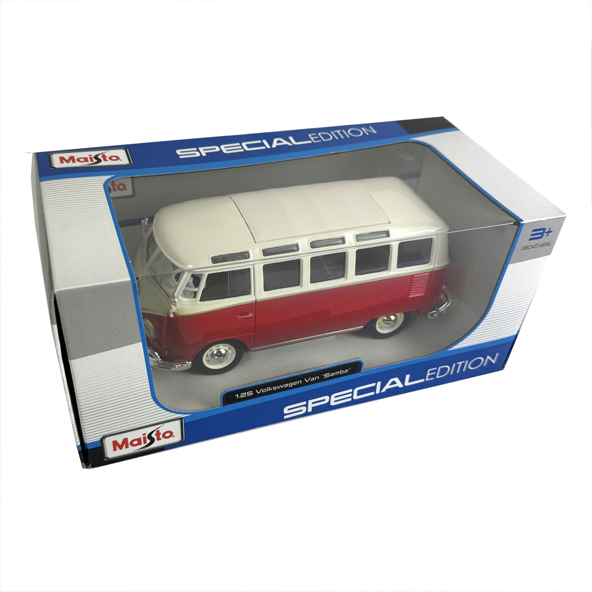 1:25 Diecast Volkswagen Van 'Samba' | Die Cast Models | Blue Frog Toys