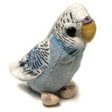 13cm Budgerigar - Budgie Soft Toy - Choose Blue or Green